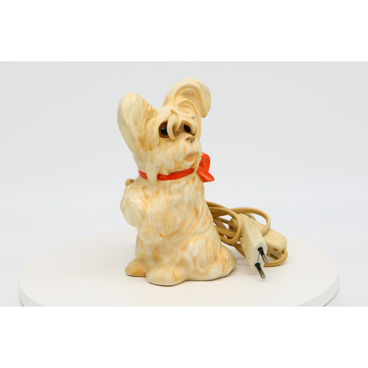 Lampada Profumo Cane Vintage Anni '90 - Luce Notturna