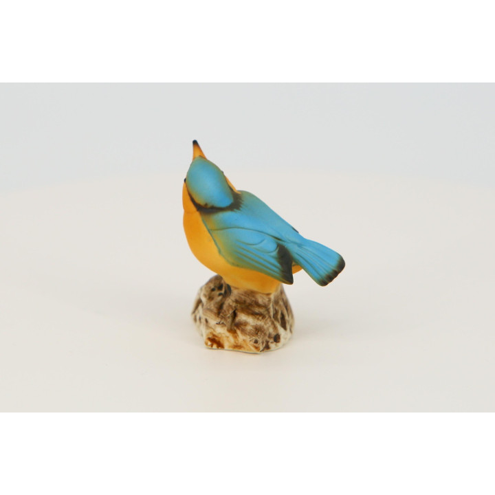 Oiseau en Porcelaine Italienne Capodimonte (Années 90)