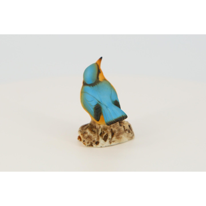 Italian Capodimonte Porcelain Bird Figurine (1990s)