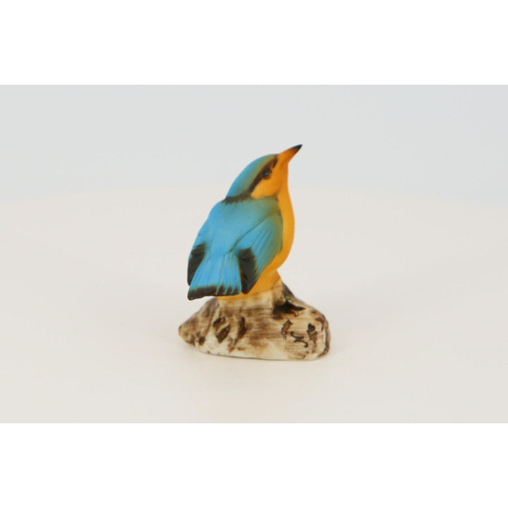 Pássaro em Porcelana Italiana Capodimonte (Anos 90)