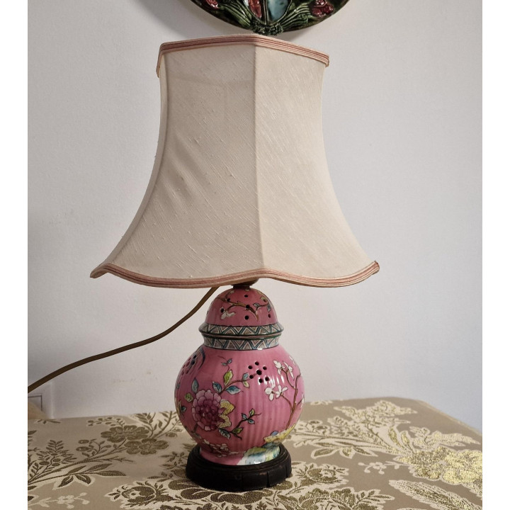 Lampada Antica Aérozon D.R.G.M. | Porcellana Tedesca 1910
