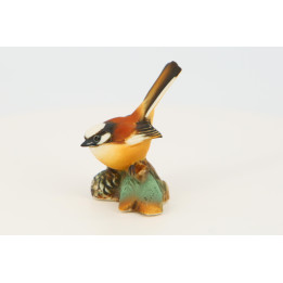 Figurka Ptaka z Porcelany Capodimonte - Włoski Vintage