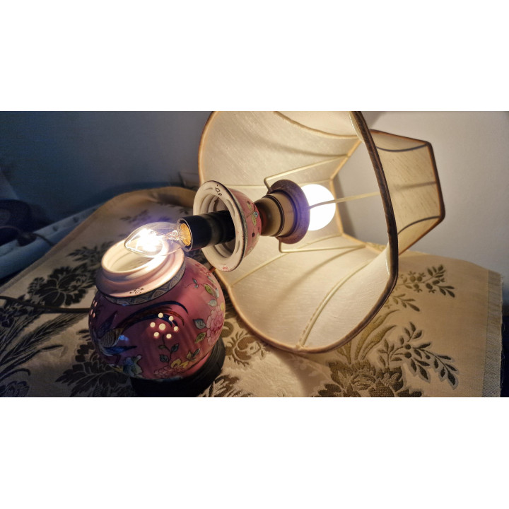 Antyczna lampa Aérozon D.R.G.M. | Niemiecka porcelana 1910