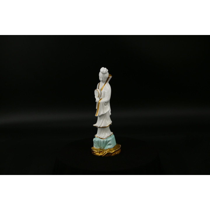Estatua Porcelana Hispania Lladró - Figura Oriental Vintage
