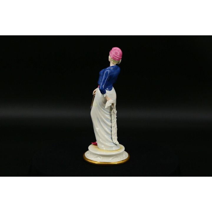 Art Deco Epoca Porcelain Lady Figurine - 1920s Jazz Age