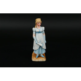 Vaso para astillas de porcelana de biscuit, c. 1900