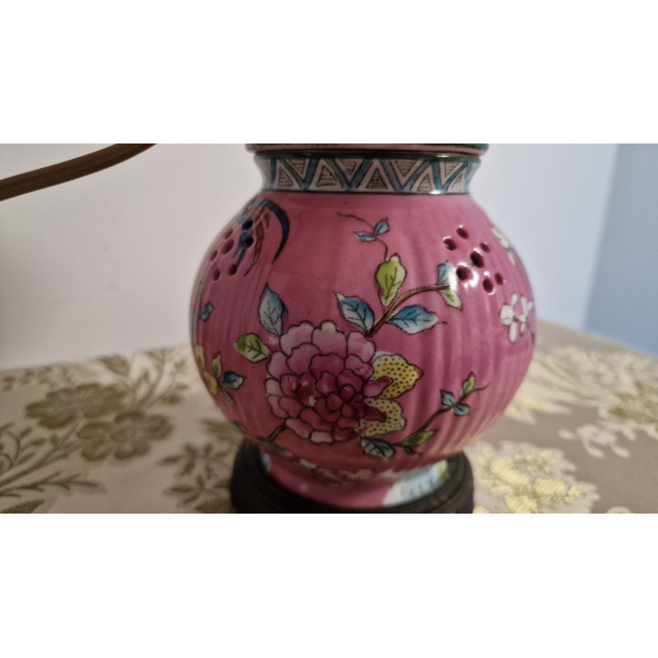 Lampe Antique Aérozon D.R.G.M. | Porcelaine Allemande 1910