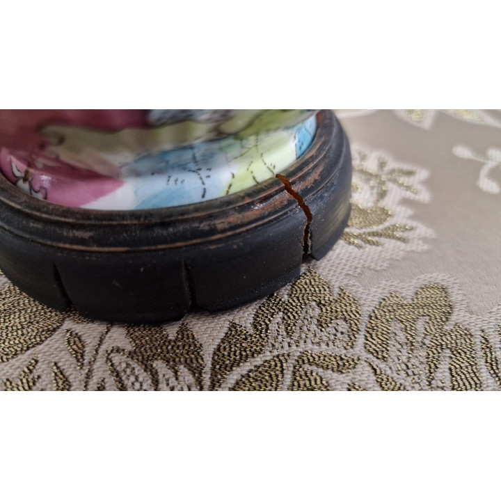 Antyczna lampa Aérozon D.R.G.M. | Niemiecka porcelana 1910
