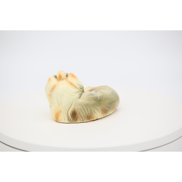 Vintage Porcelain Yorkshire Terrier Figurine (1990s)