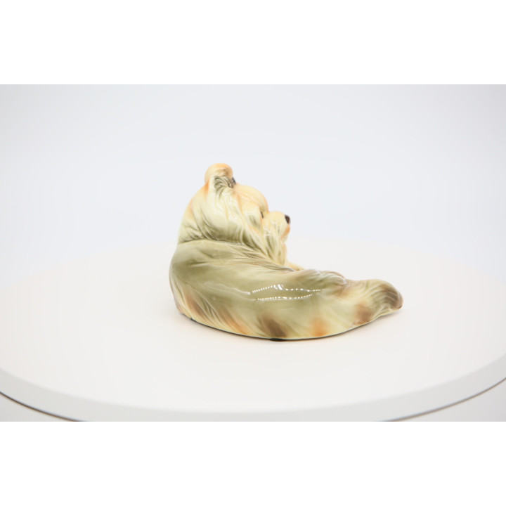 Figura de Porcelana Yorkshire Terrier Vintage 1990