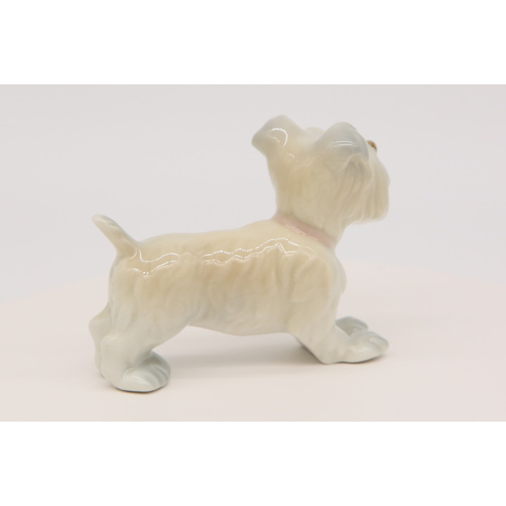 Sealyham Terrier Hundefigur aus Porzellan, 1990er Jahre