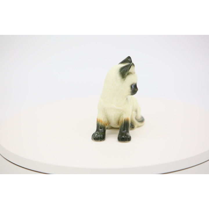 Gato Siamés de Porcelana The Leonardo Collection 1990