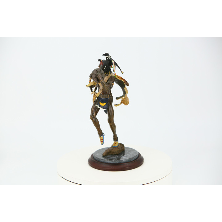 Escultura 'Spirit of the Blackbird' - Franklin Mint
