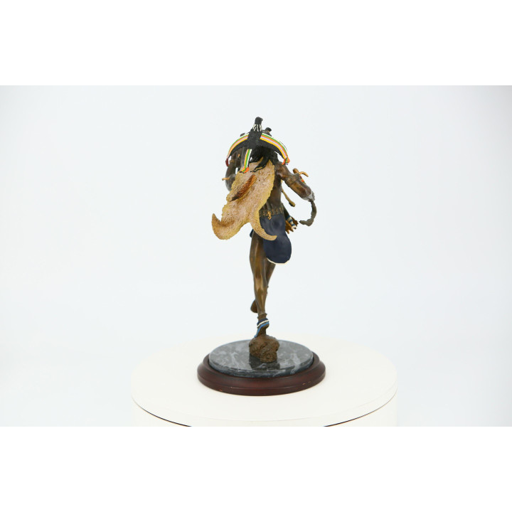 Spirit of the Blackbird Sculpture - Franklin Mint