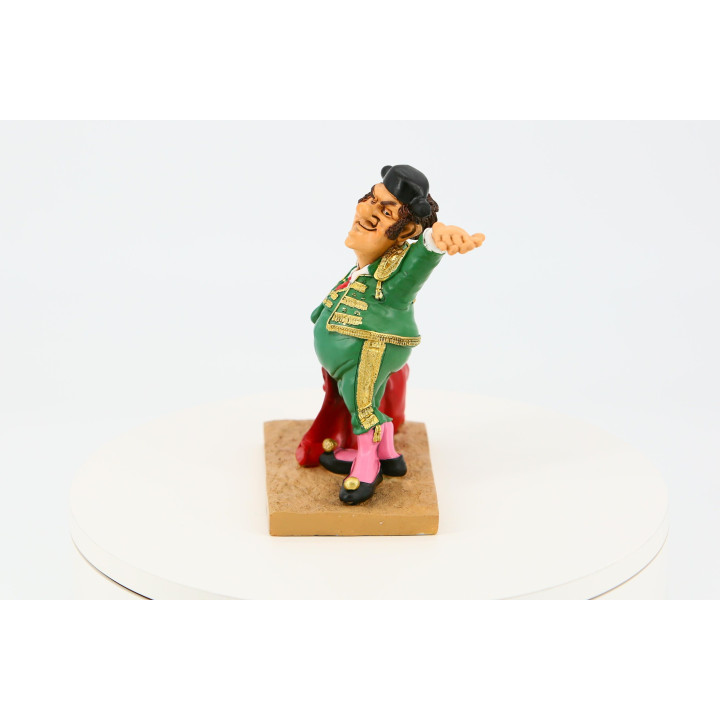 Vintage Torero-Figur 1990er - Spanische Karikatur-Statue