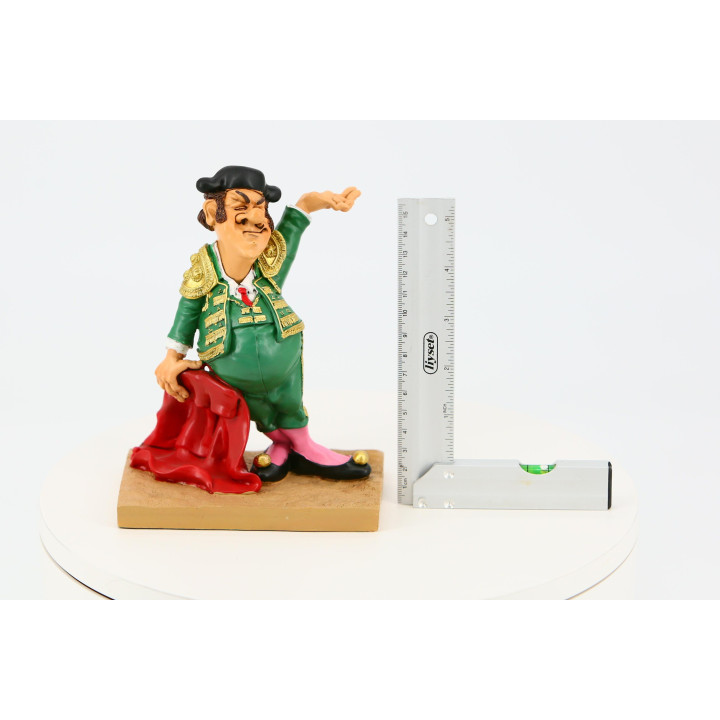 Estatueta Toureiro Caricatura Anos 90 - Souvenir Espanha