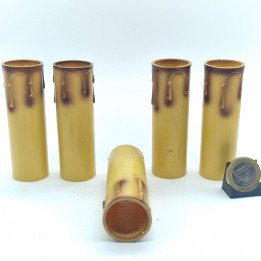 ビンテージ Elettroplast キャンドルスリーブ 8cm E14