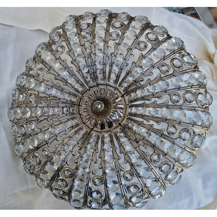 Peris Andreu Ceiling Lamp, Hollywood Regency, Spain 1970s