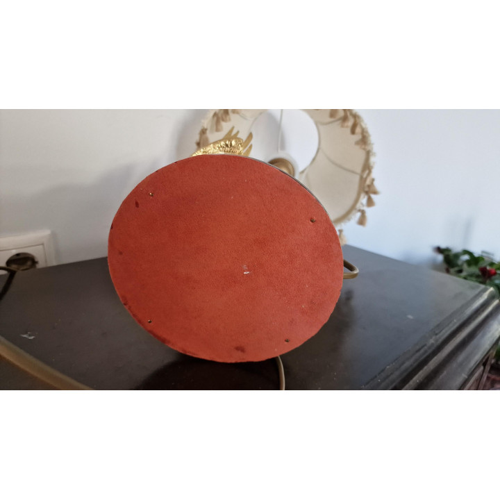 Lampada da Tavolo Gallo in Bronzo - Stile Classico Francese