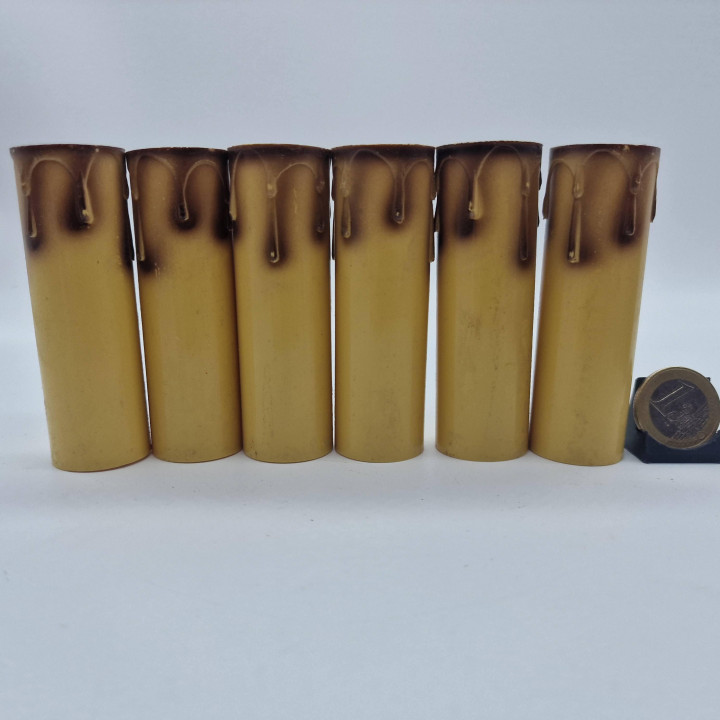 ビンテージ Elettroplast キャンドルスリーブ 8cm E14