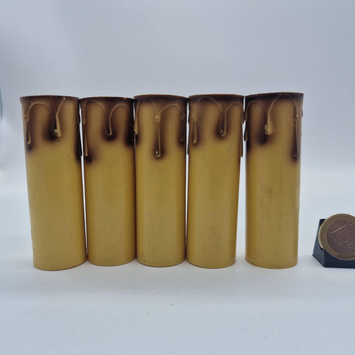 ビンテージ Elettroplast キャンドルスリーブ 8cm E14