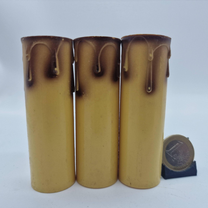 ビンテージ Elettroplast キャンドルスリーブ 8cm E14