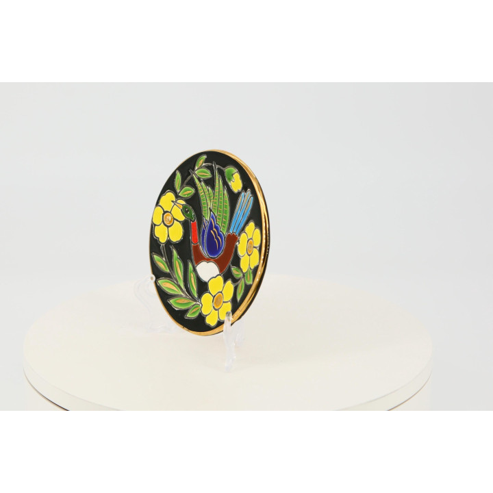 Assiette Vintage Cearco par José Royo Vilar - Or 24K