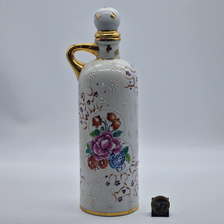 Decanter in porcellana Fimonca anni '50, Laurent