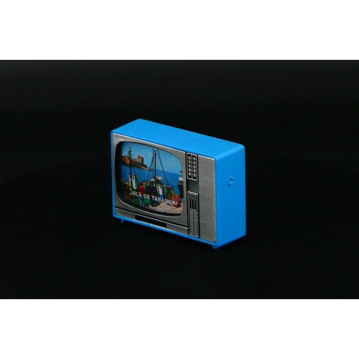 Vintage Miniature TV Slide Viewer Tabarca Island 1960s