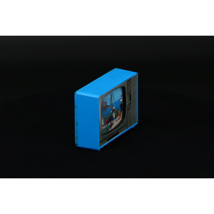 Vintage Przeglądarka Slajdów Mini TV Wyspa Tabarca lata 60.