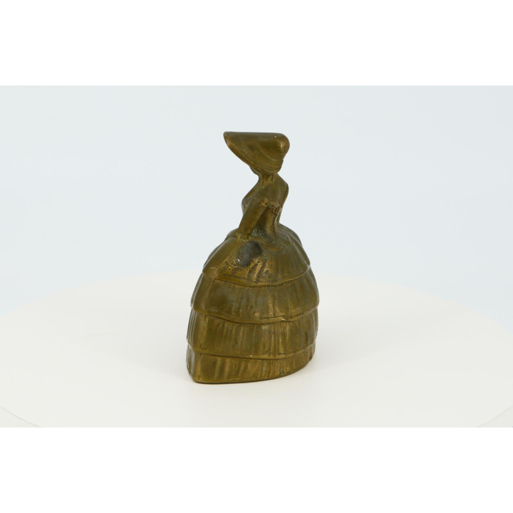 1990年代 ブロンズ製レディベル テーブルベル