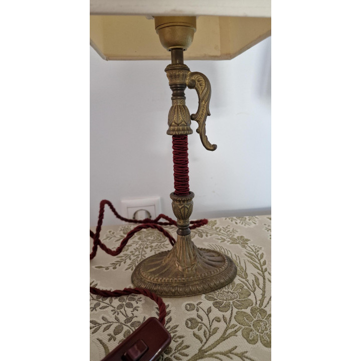 Paire de Lampes Vintage en Laiton | Style Années 40