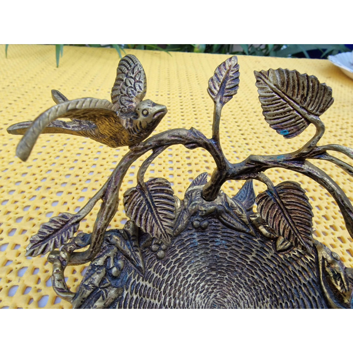 Antique Bronze Nest Vide-Poche (1920s-1930s)