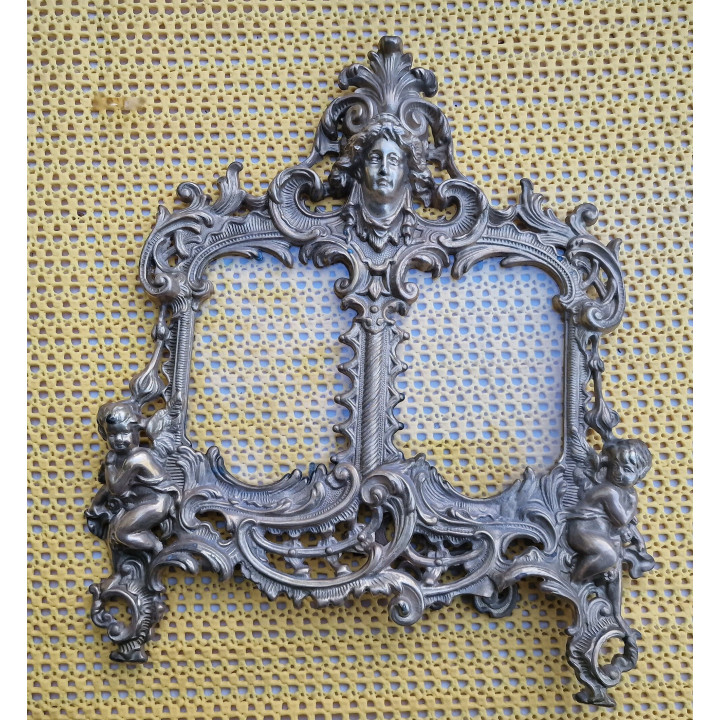 Moldura Dupla de Bronze Belle Époque, c. 1920
