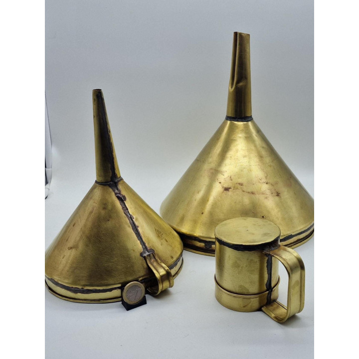 Vintage 1930s Brass Winery Tool Set - 3 Pieces