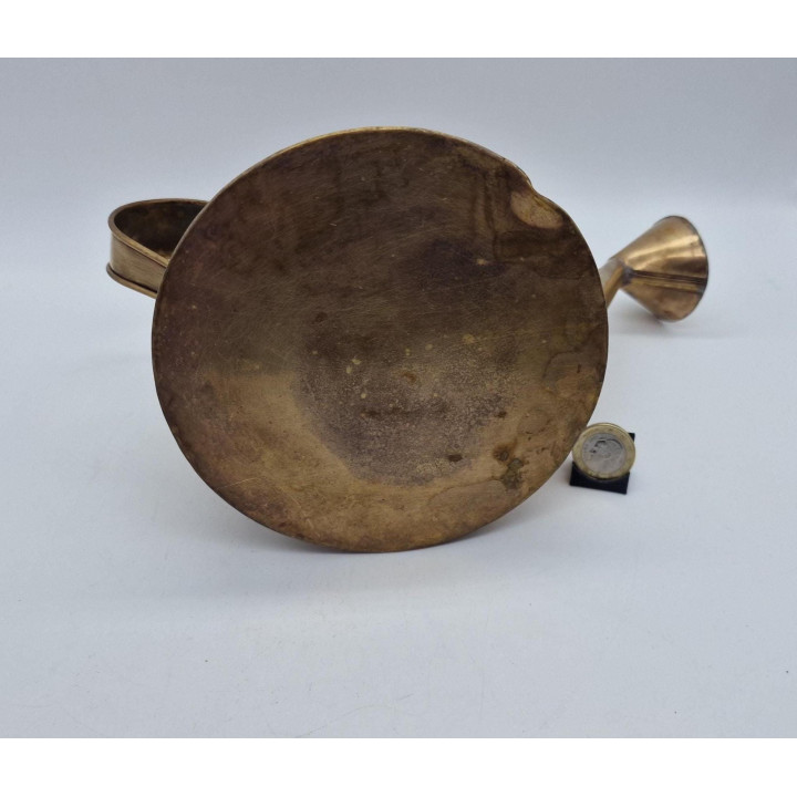 Arrosoir vintage en laiton des années 1940 | Décoration
