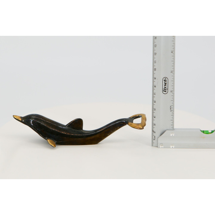 Zoomorfe Bronzen Flesopener - Jaren 80