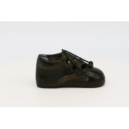 Zapato Victoriano de Metal Fundido - Decoración Vintage 1950
