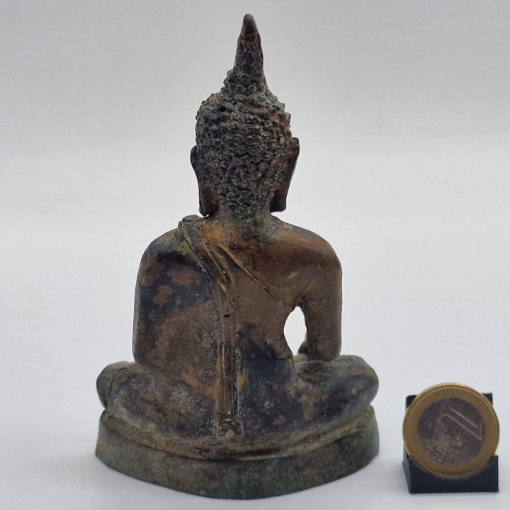 Statue de Bouddha Gautama en Bronze (Thaïlande, 1950)