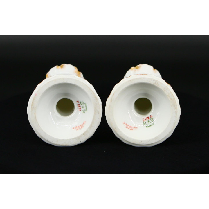 Service de Toilette Limoges R. Delinieres & Co, 7 Pièces, 1900