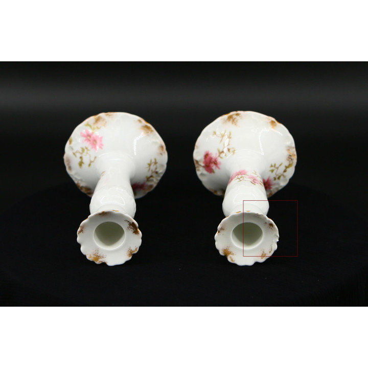 Antiek Limoges Porseleinen Toiletoppervlak Set, 7-delig, 1900