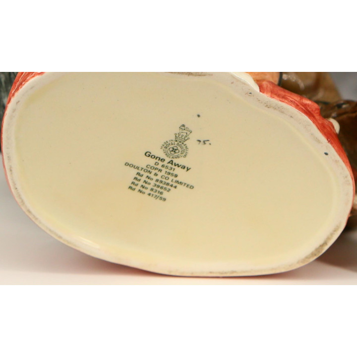 Royal Doulton Gone Away Charakterkrug D 6531, 1959