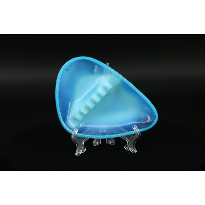 Art Deco Opalex Asbak Opaline Glas 1930