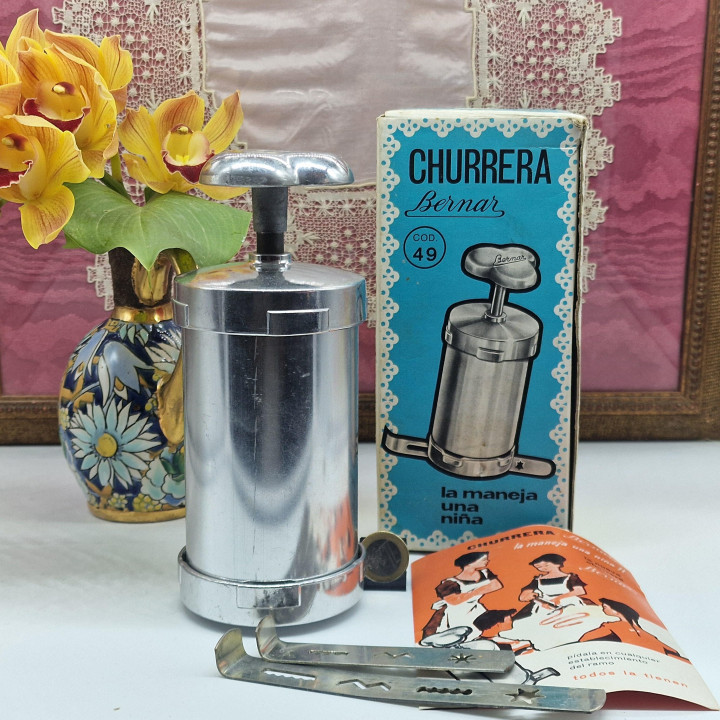 Churrera Vintage Bernar Años 60 NOS - Diseño Español