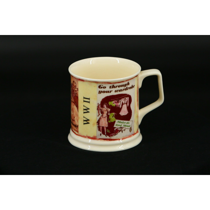 IWM London Tasse WWII Propaganda Porzellan