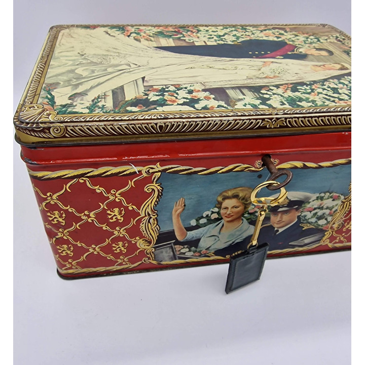 Коробка Eperons d'Or Свадьба Альберта и Паолы 1959