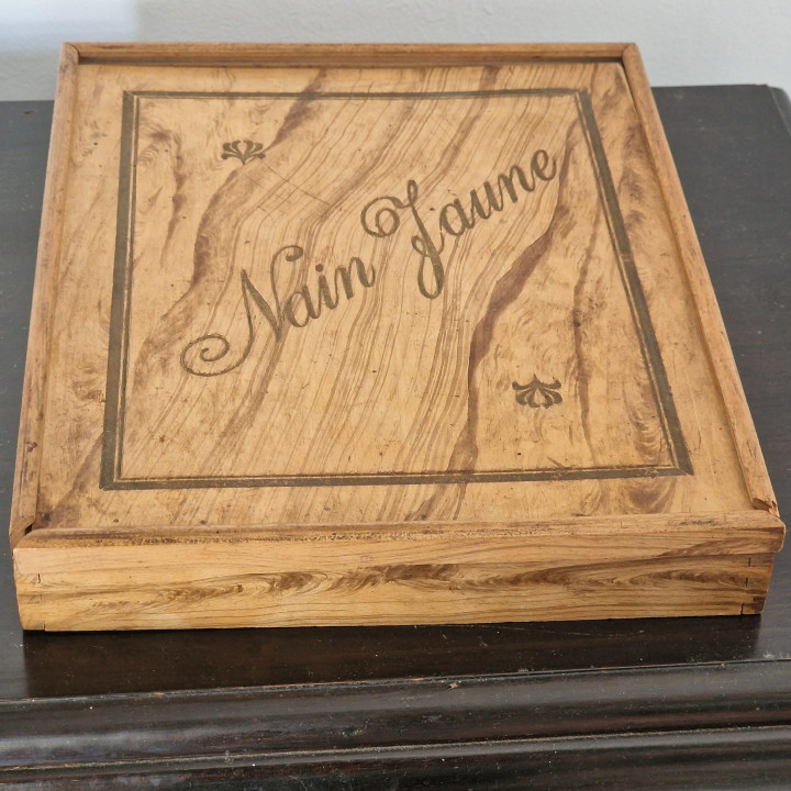Gioco Antico Francese Le Nain Jaune N.K. Atlas c. 1900