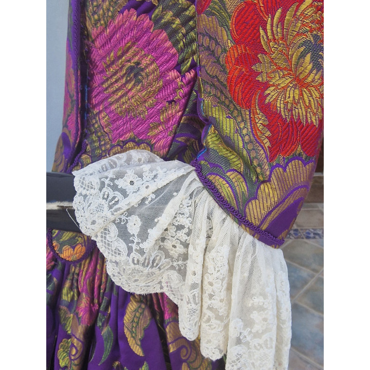 1980s Traditional Fallera Dress - Authentic Valencia Regional Attire
