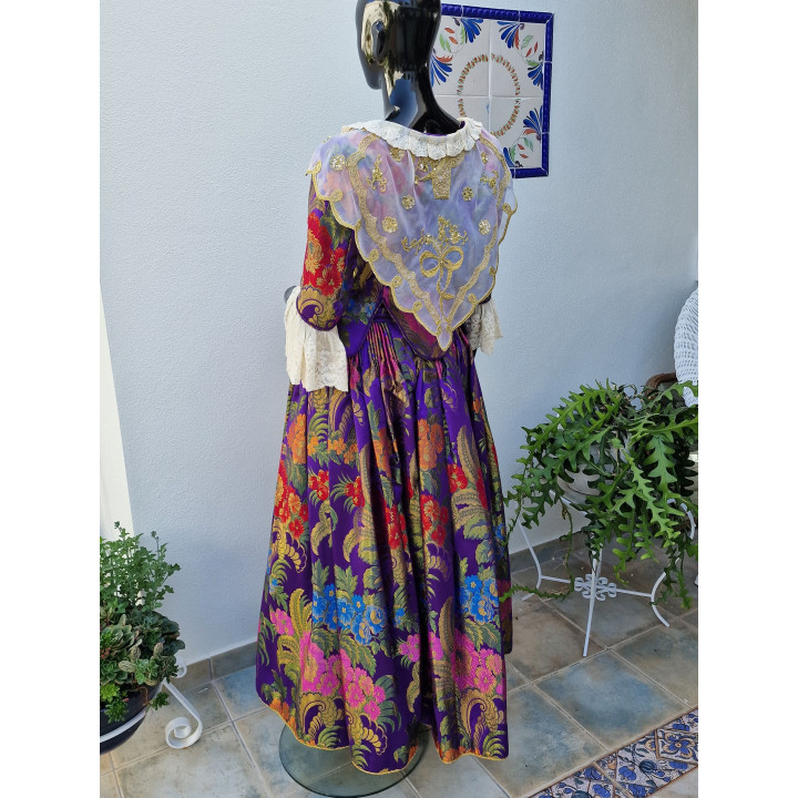 1980s Traditional Fallera Dress - Authentic Valencia Regional Attire