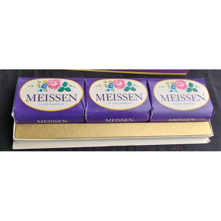 Vintage Meissen GDR Soap Set 1970s